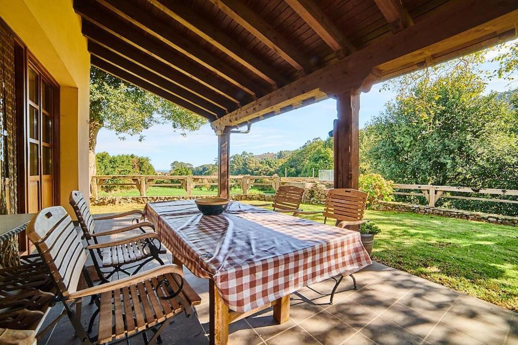 Casa Rural En Plena Naturaleza, Playa, Senderismo Villahormes ภายนอก รูปภาพ